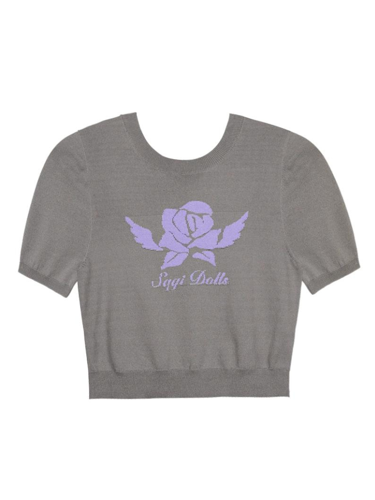 Süße Strickblume Cool