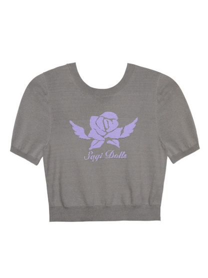 Süße Strickblume Cool