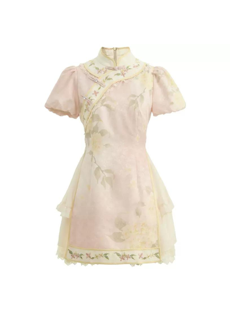 フラワーチャイナドレス スイートデザイン