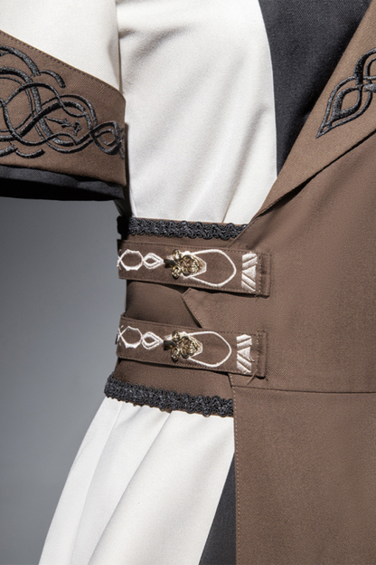 ジャケットパンツガイドセーリングレトロハンサムトップス+