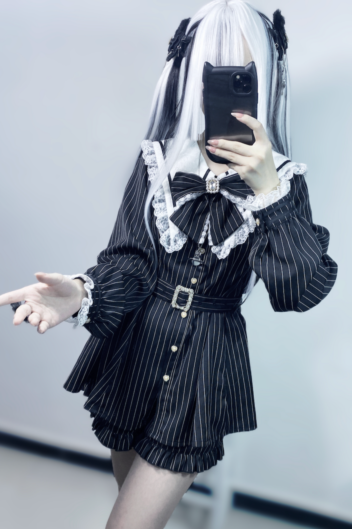 Reservations Sweet Shorts Top Ruffle Sailor + Dark