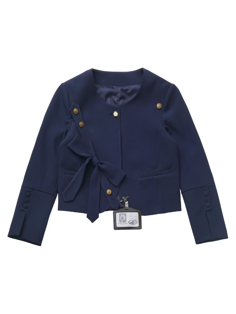 襟付きカレッジシャツ ドール哲学詩スーツ カルスカート