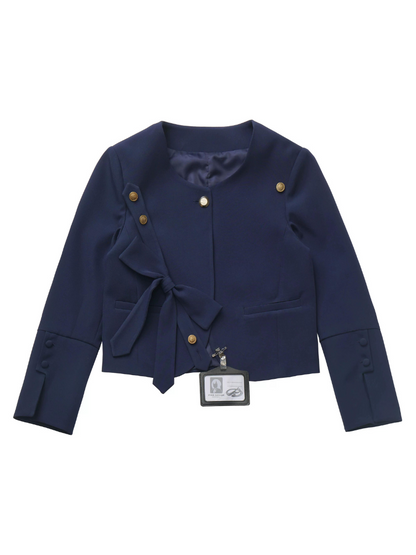 襟付きカレッジシャツ ドール哲学詩スーツ カルスカート