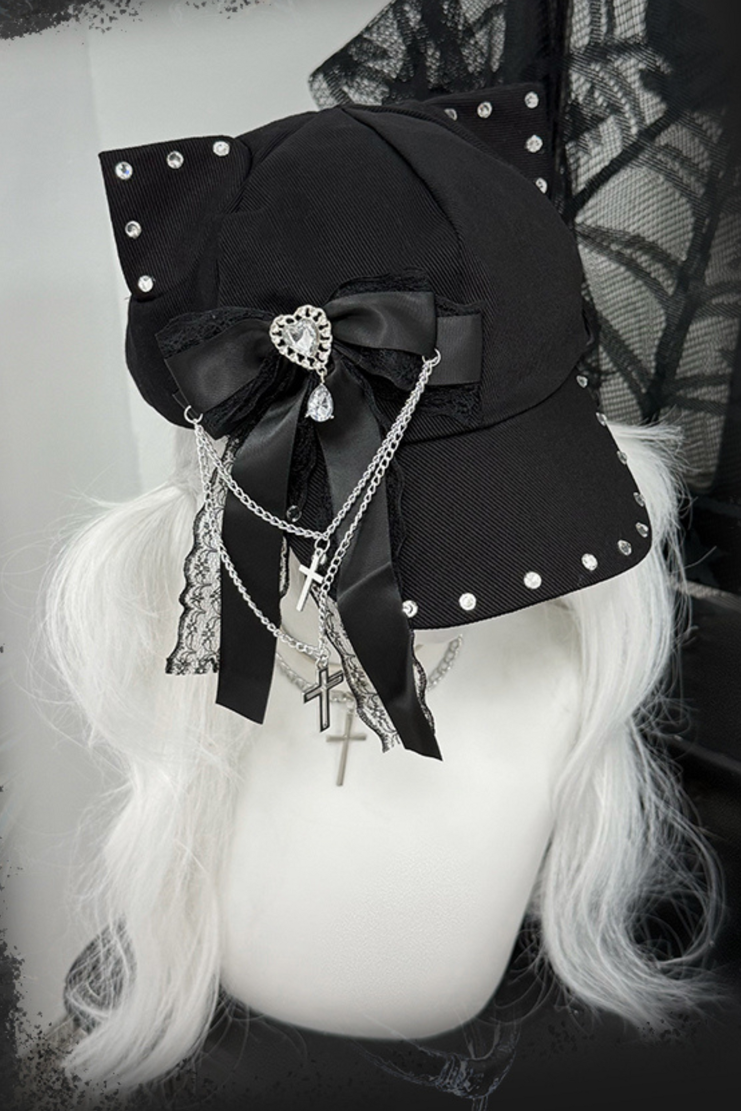 Katzenohrstecker-Kappe