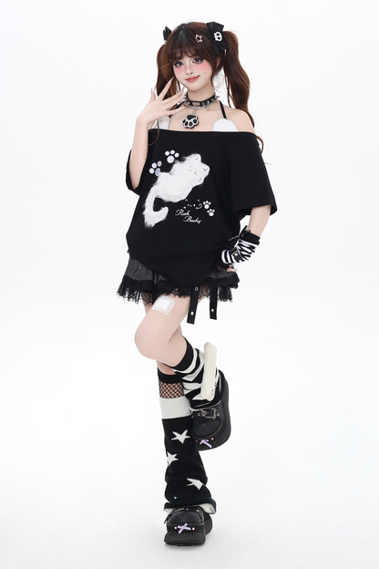 コール コージー Tシャツ キャット カジュアル