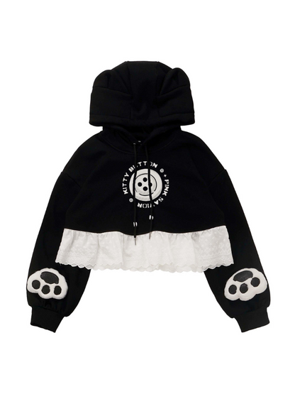 Plash Schwarzer Anzug mit langem Rock und Schweißband