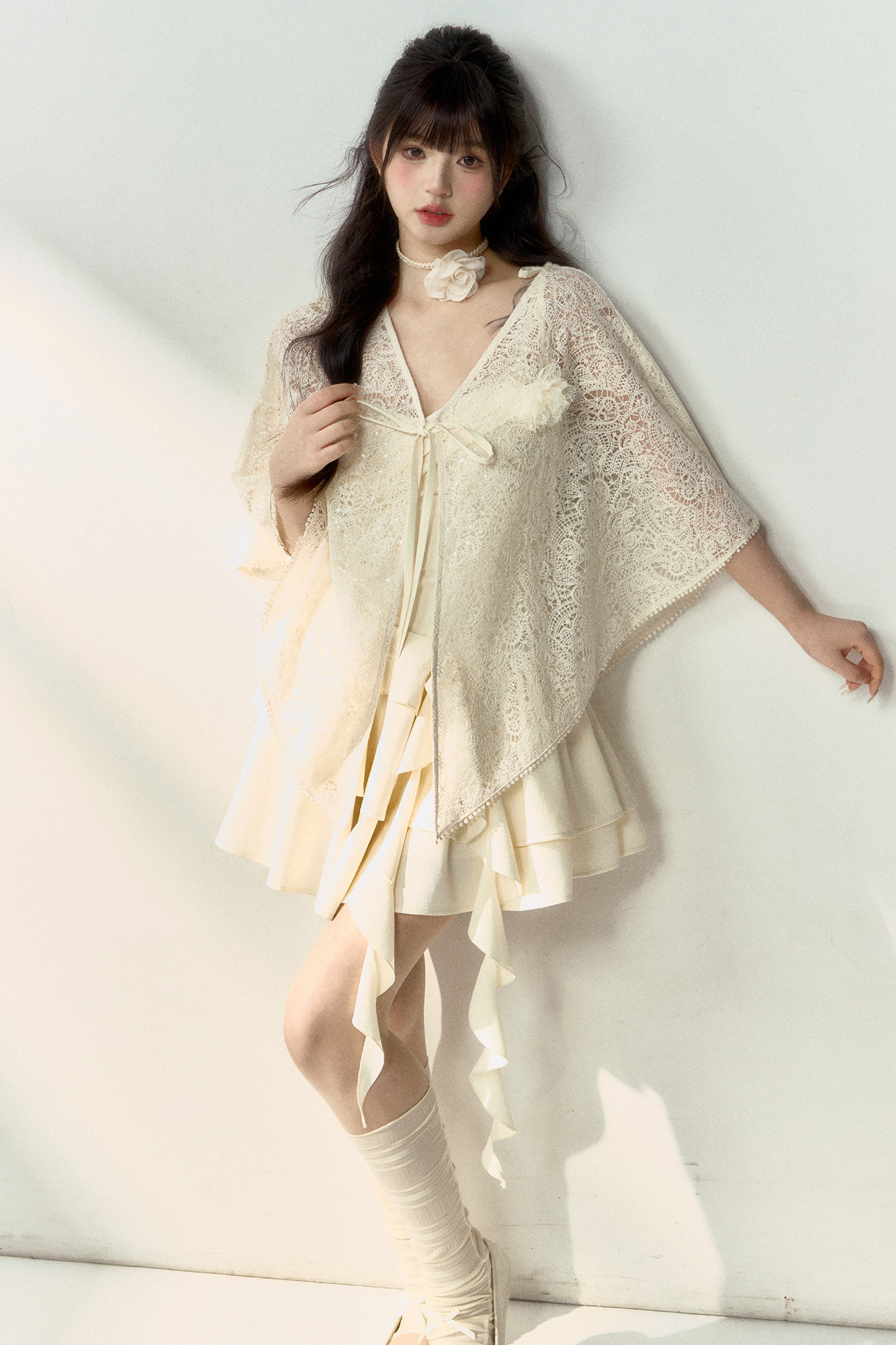 Style Dress Suspender Ballet Soul Cami Cross-Breasted