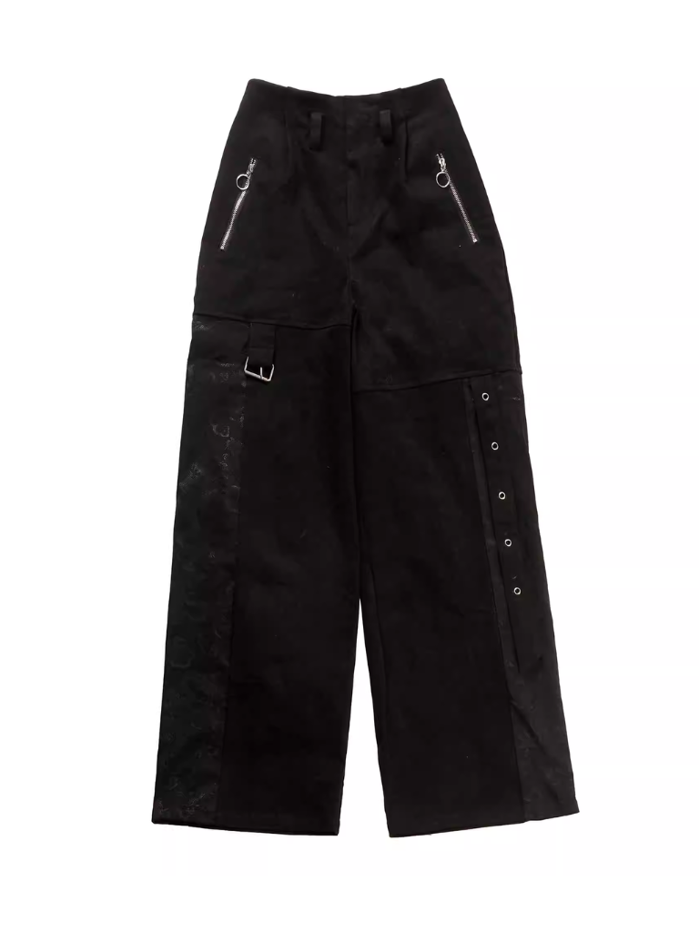 Dragon Check Plus Velvet Leather Jacket Suit