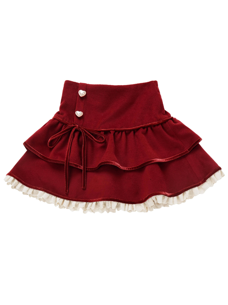 Band Rüschen Kurze Jacke Singen Stehen Farbe Dunkle Muster Hemd Rock Anzug