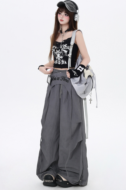 カジュアルパンツ ガールズ ハイスパイスウエスト