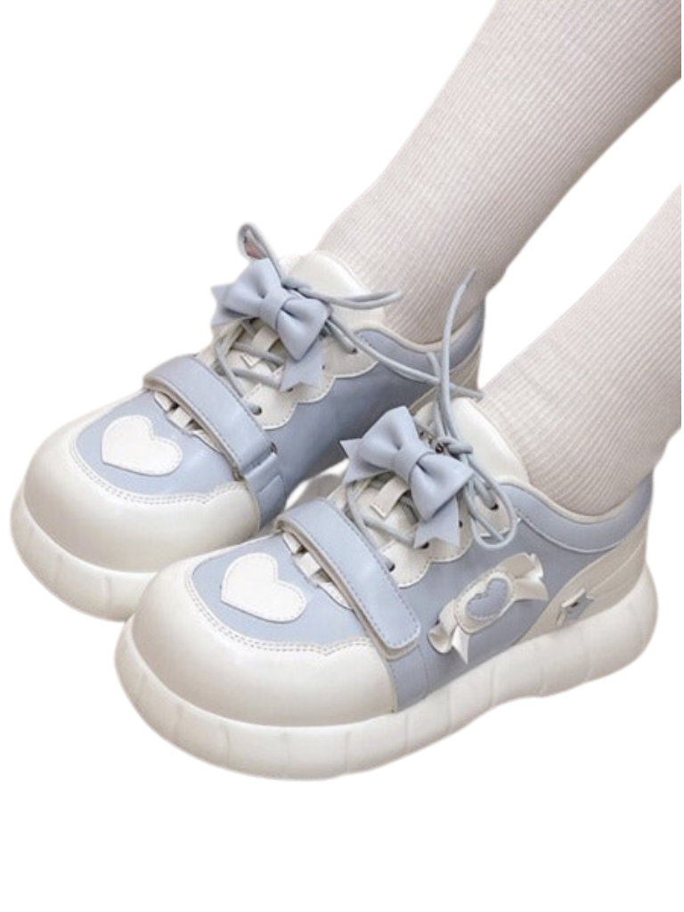 color-matching shoes sports Lolita