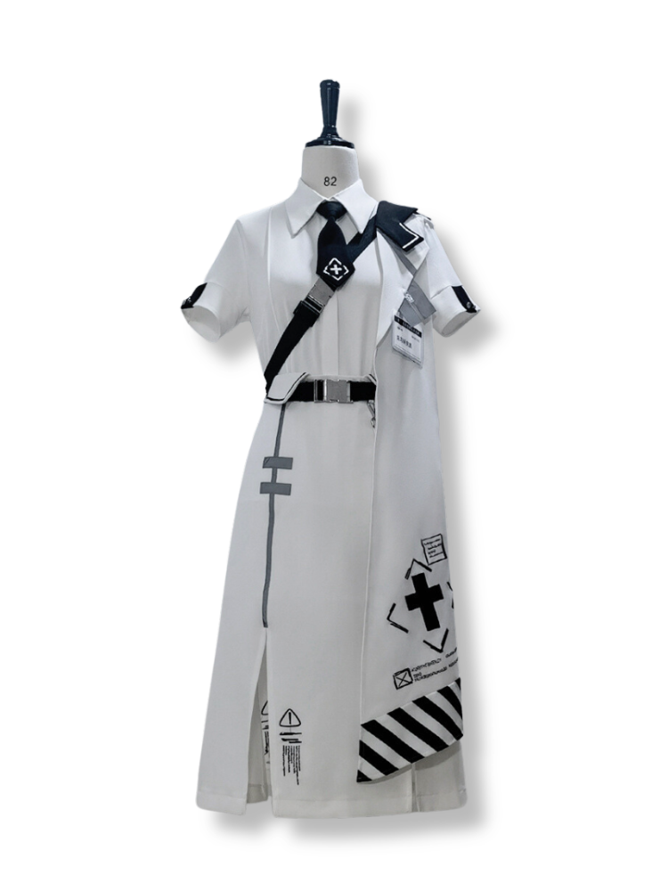 Cyberpunk-Rock mit umgeschlagener Taille