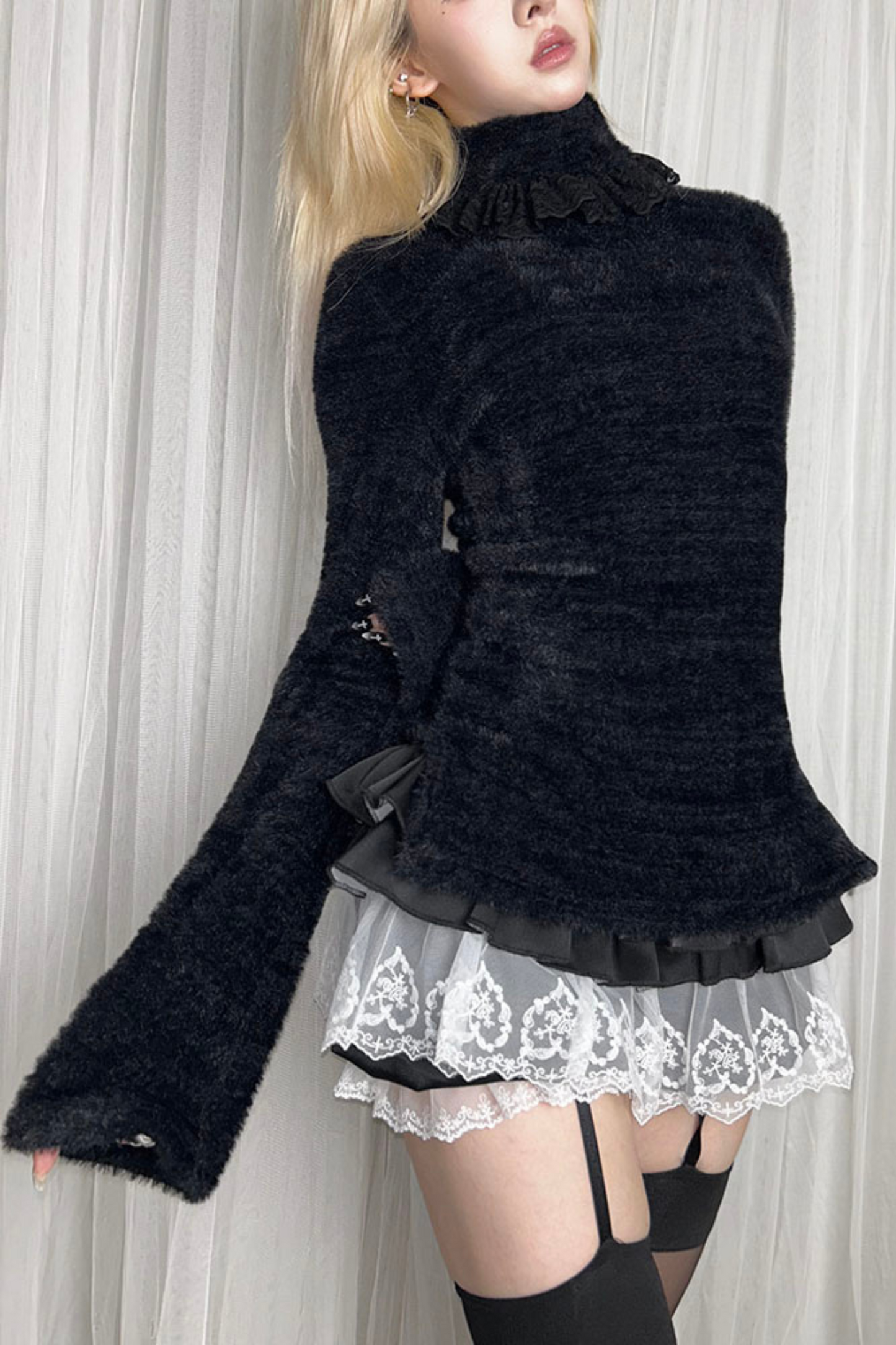 心地よいトップタートルネックヒート