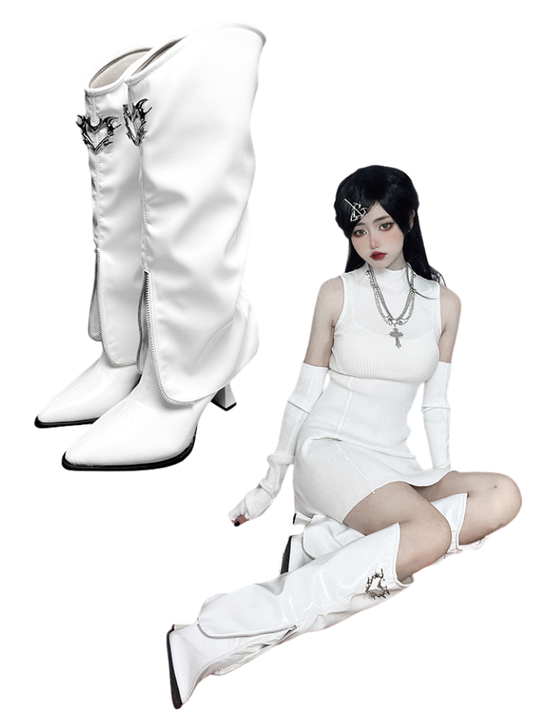 Retro Toe Stiletto Pointed Boots