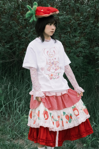 スタープリントTシャツラブ