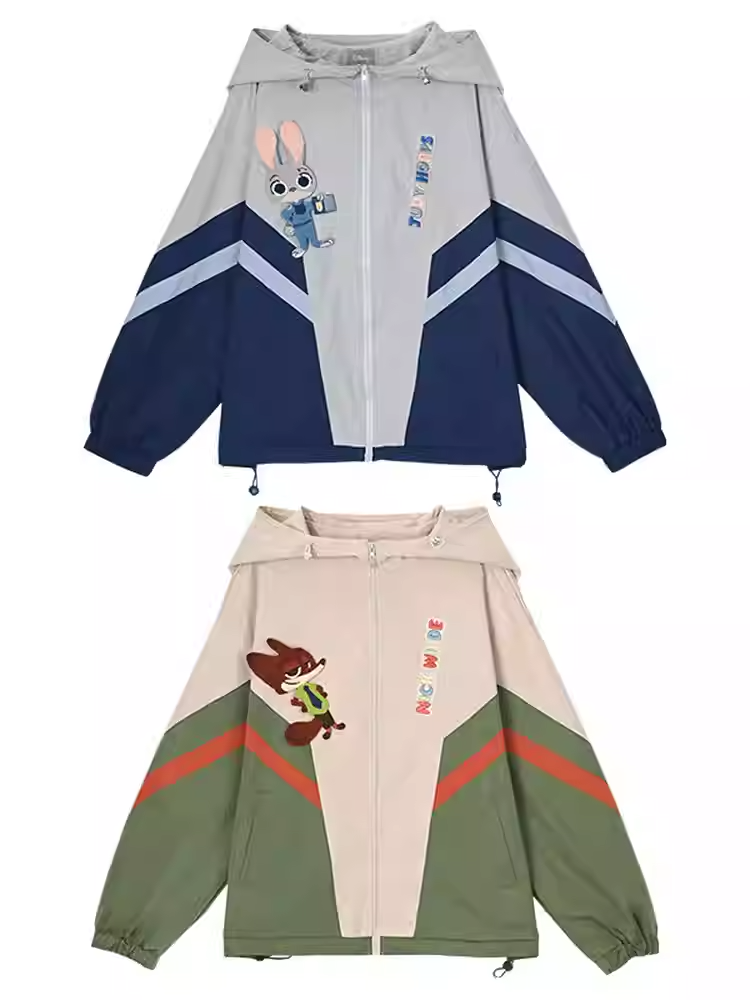Zootopia Nick/Judy Ears Hooded Jacket