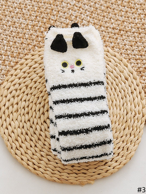 9 Options Cute Animal Design Over Knee Stockings