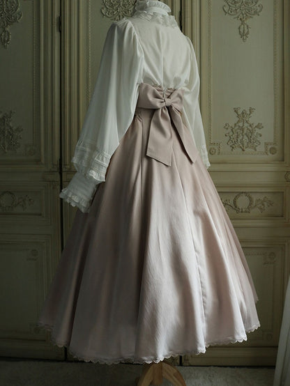 Elegant Boned High Waist Long Version Lolita Skirt