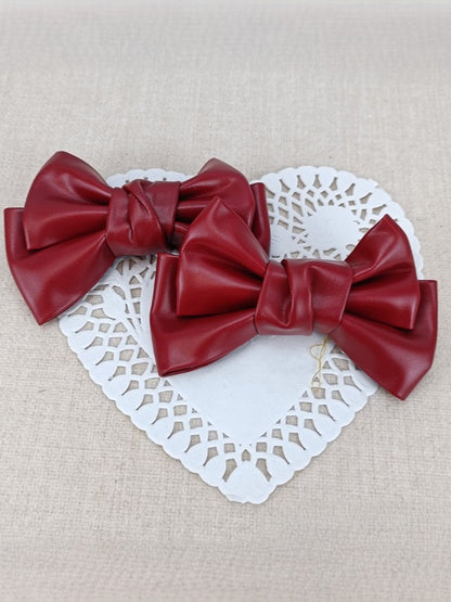 Lolita Large Shoe 10 Clips Options in Color Size Sweet Bowknot