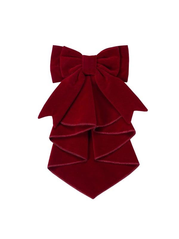 Jabot / Black Bowtie Red