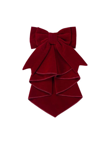 Jabot / Black Bowtie Red
