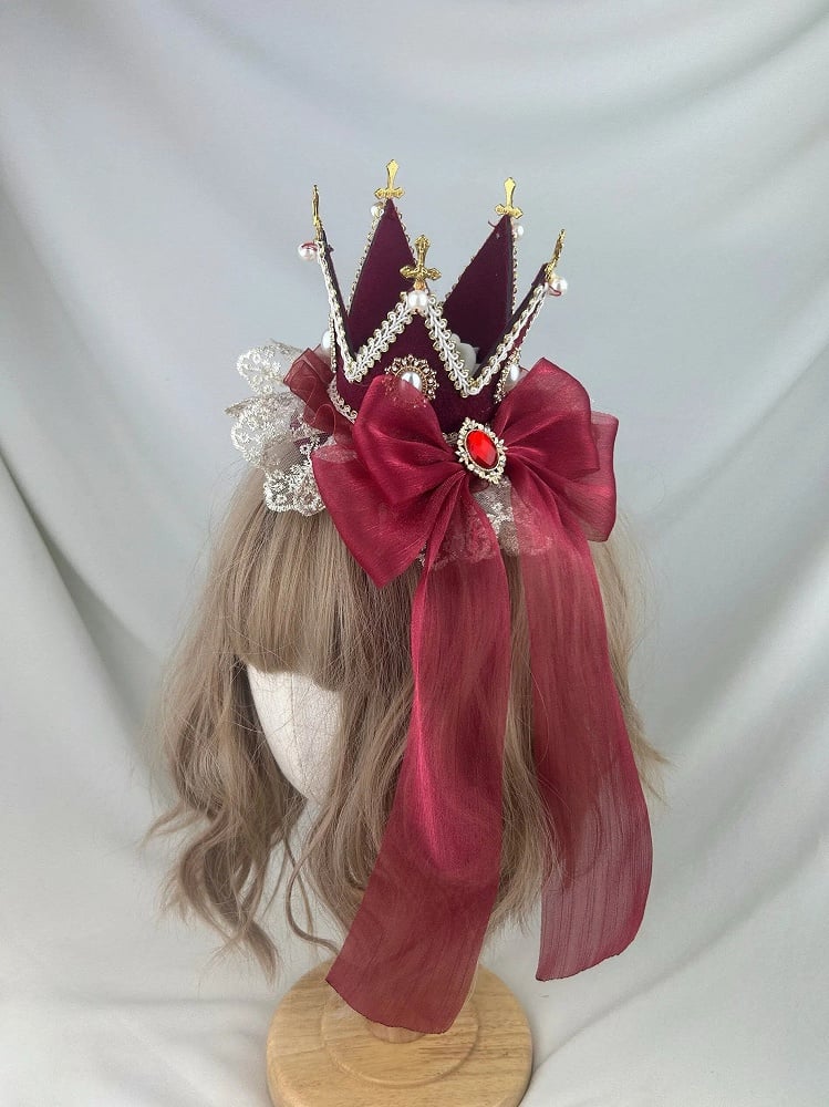 White Crown Mini (3 Color Hat Regal Options: