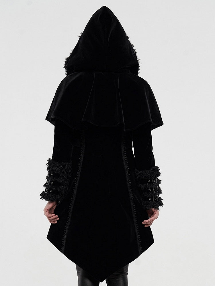 Cloaks Two Fake Black Gothic
