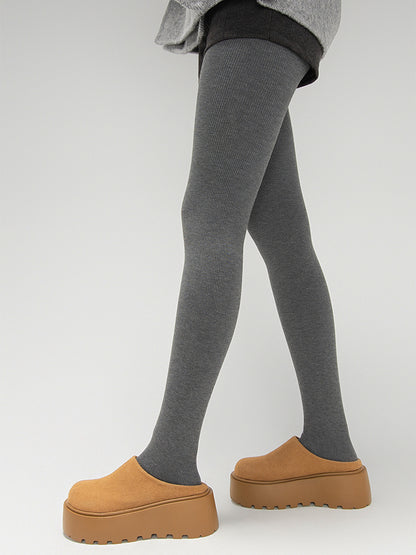 Solid Warm Slimming Tights 7 Colors Color