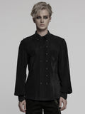 Black Men's Gothic Shirt