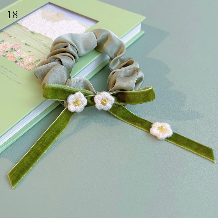 Floral Scrunchie 20 Options