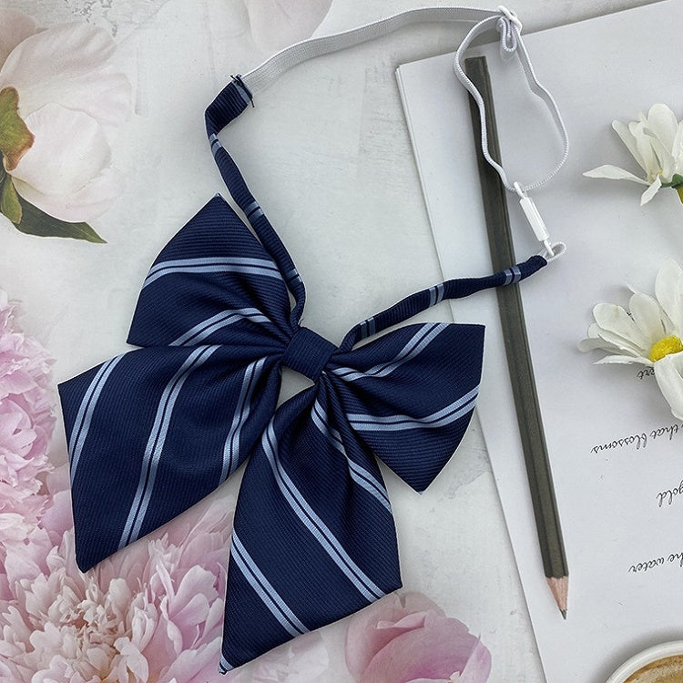 Color Striped Tie Bow Options Pattern 4