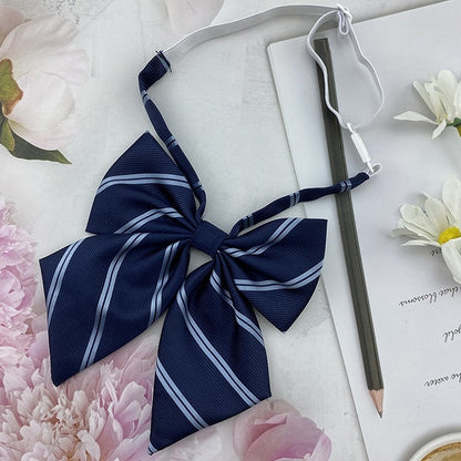 Color Striped Tie Bow Options Pattern 4