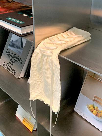 カラー詳細 ウォーマー レースアップ 6つのオプション レッグルーズ