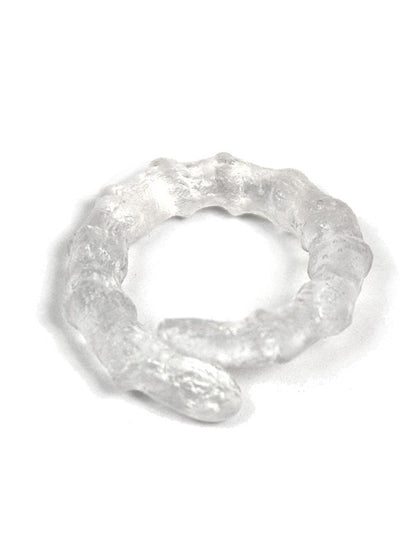 スチームパンクなセミシアー昆虫型リング