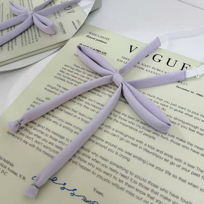 9 Options Matte Color Uniform Tie JK Bow