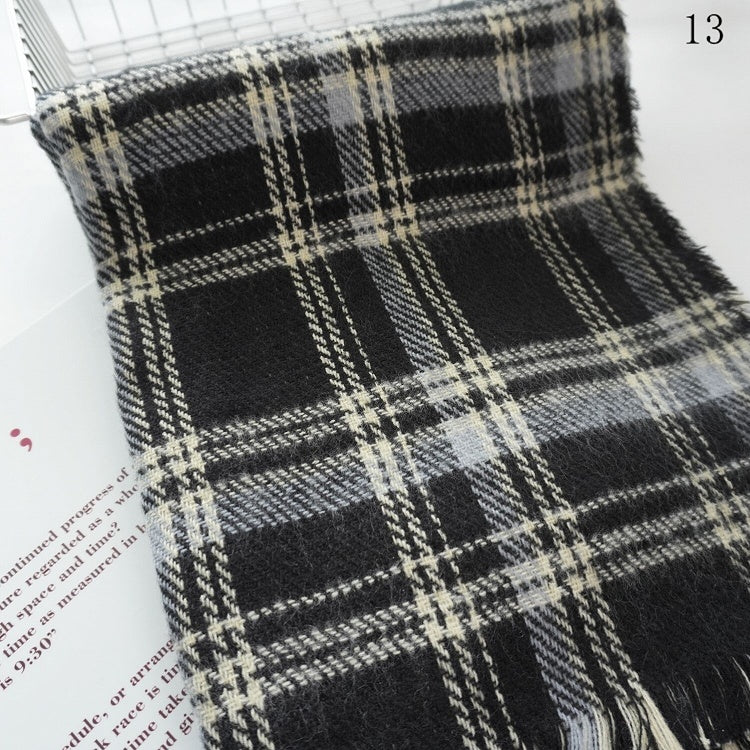 Plaid Scarf Pattern Options 17