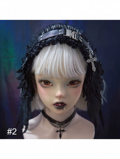 Dark Handmade Gothic Style Hairband - Strange Sugar