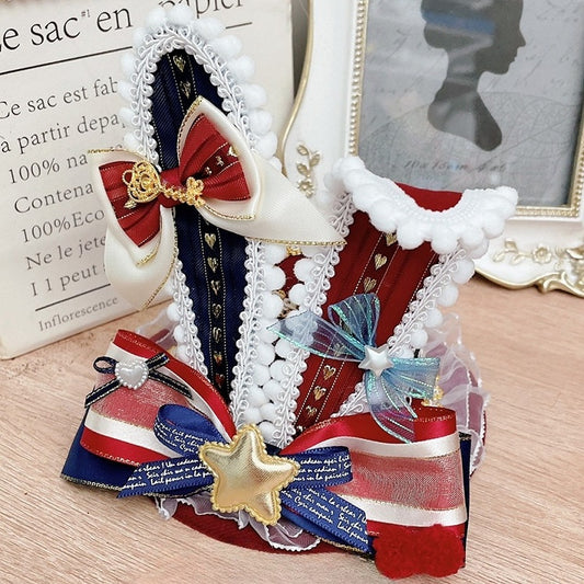 Mini Hat RedBlue Bunny Ears Circus