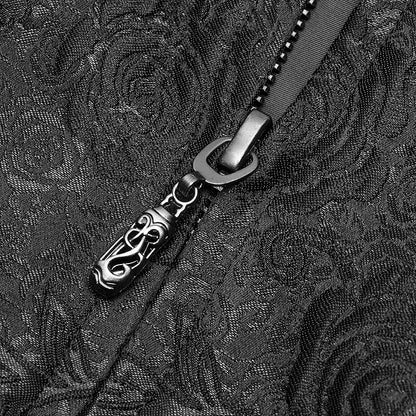 Medium Length Gothic Jacket Men's Black