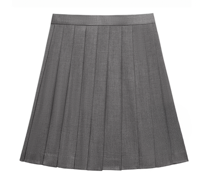 Gray Skirt 42CM /45CM JK Uniform Pleated Legnth