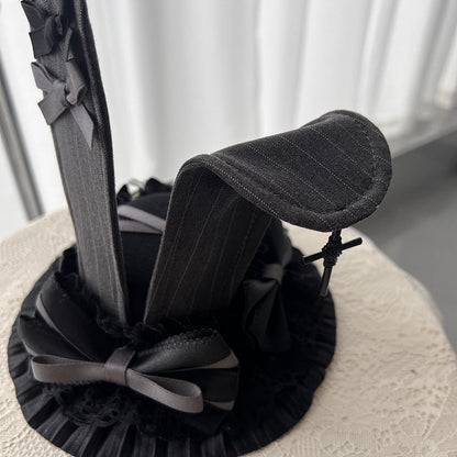 ゴシックバニーロリータダークハットイヤーグレーミニ