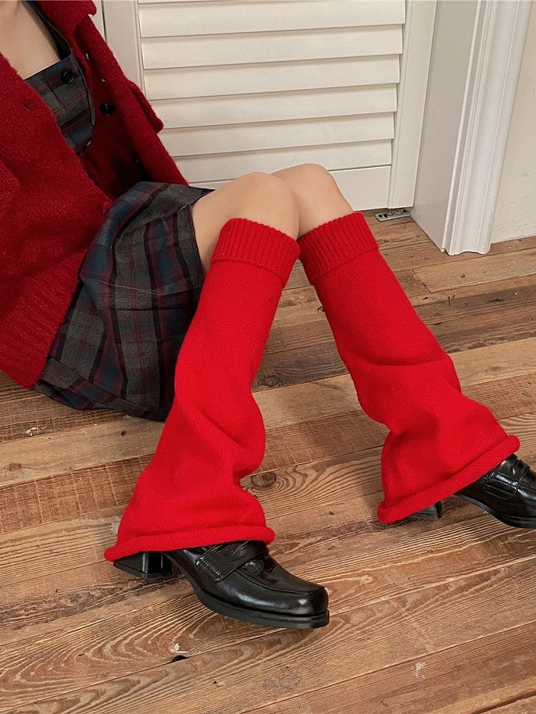 Leg Color 5 Warmers Knit Options