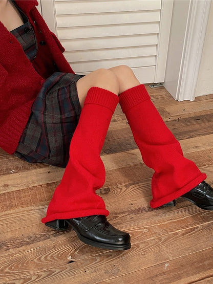 Leg Color 5 Warmers Knit Options