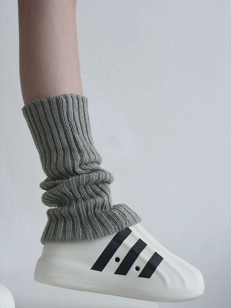 Black/White/Gray Ballet Style Warm Knitted 40CM/50CM/60CM Leg Warmers