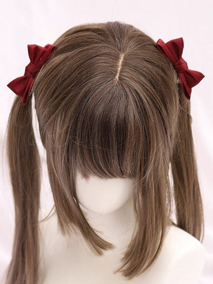 11 Satin Lolita Options Color Bowknot Hairclip