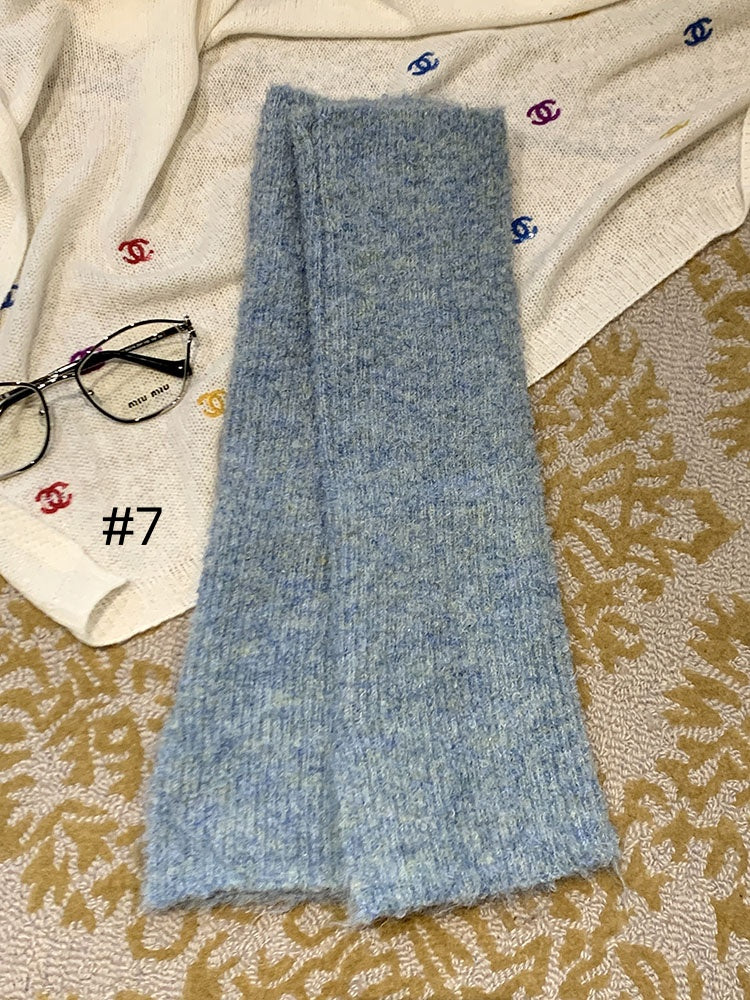 ニットレッグウォーマー