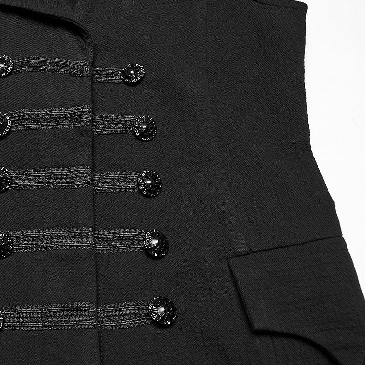 Black Men's Dark Night Vampire Vest