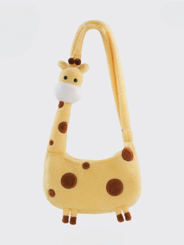 Tasche Giraffe Crossbody Gelb