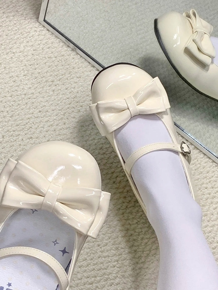 Lolita Mid-heel Mary Janes Tea Sweet – Party Shoes Yellow