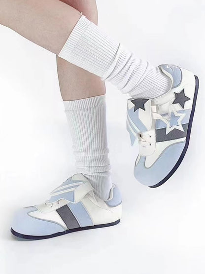 Starry Sweet Functional Sneakers Lolita Blue Elements Lacing